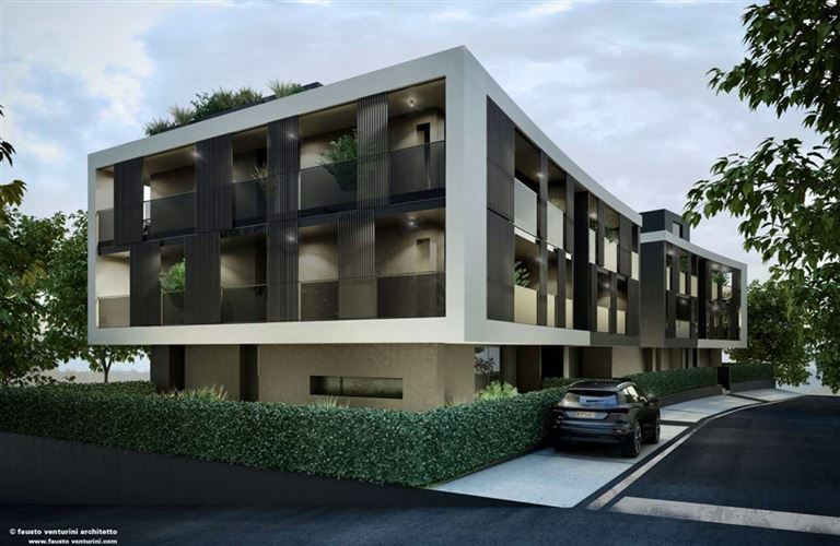 Domagnano, via del Meridiano. Edificio ad alto risparmio energetico (classe A+)