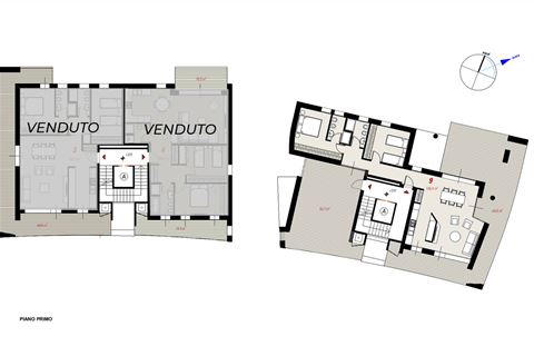 Appartamento N.9 primo piano 106 mq - Via del Meridiano